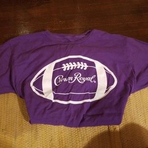 Crown Royal football t-shirt